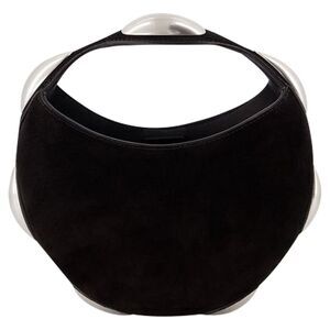 Dome Circular Top Handle Bag - Alexander Wang - Leather - Black